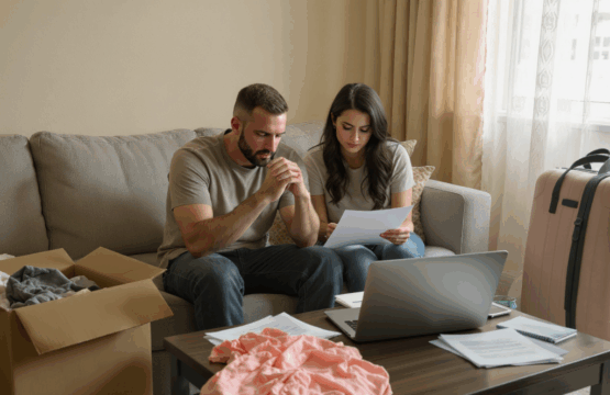 couple arriving in ramstein tla